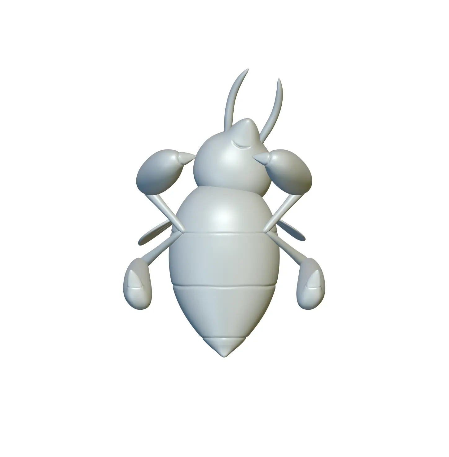 Pokemon Nincada #290 - Ready for 3D Printing!