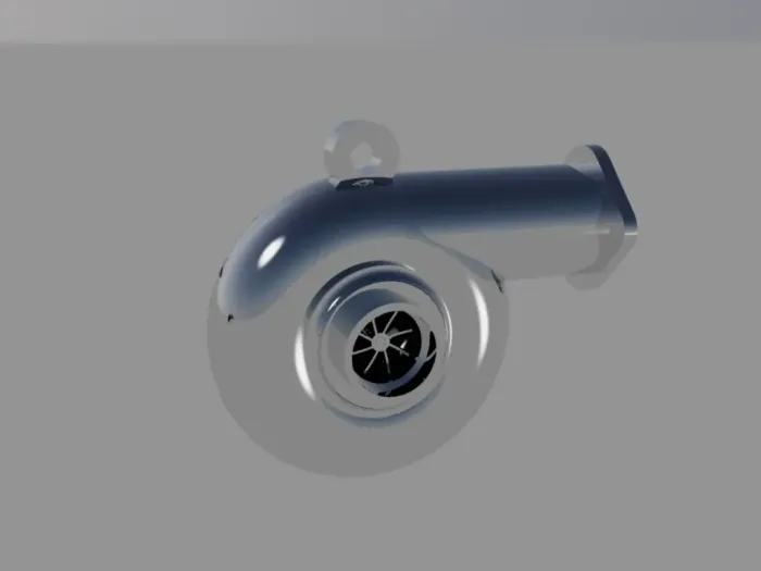 TURBO KEYCHAIN - Мода - PLA - изделие 3D-печати - фото 6