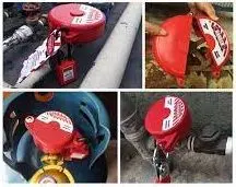 Gate/Tap/Spigot Valve Lock 3mm wall thickness