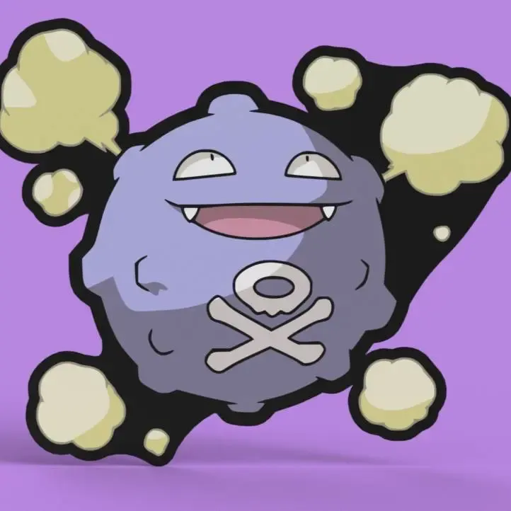 Koffing Wall Art