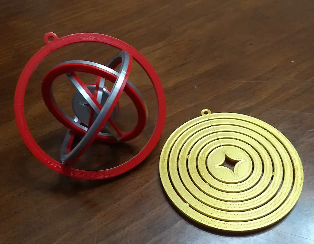Spinning Star Circle Ornament Or Fidget Spinner