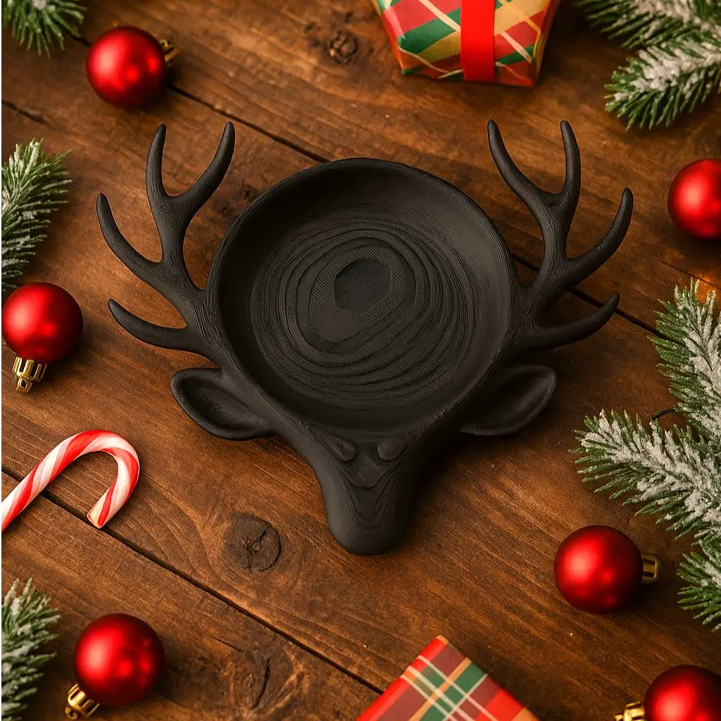 Reindeer Antler Tray – Modern Decorative Bowl