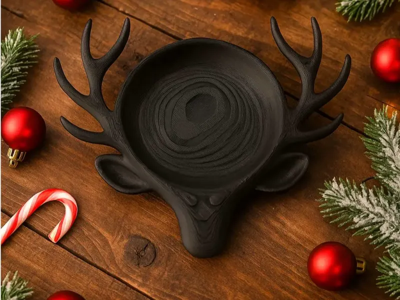 Reindeer Antler Tray – Modern Decorative Bowl