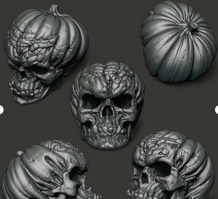 Pumkin skull