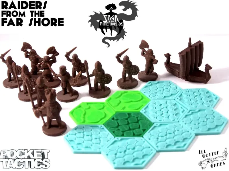 Pocket Tactics: Raiders from the Far Shore (Second Edition)