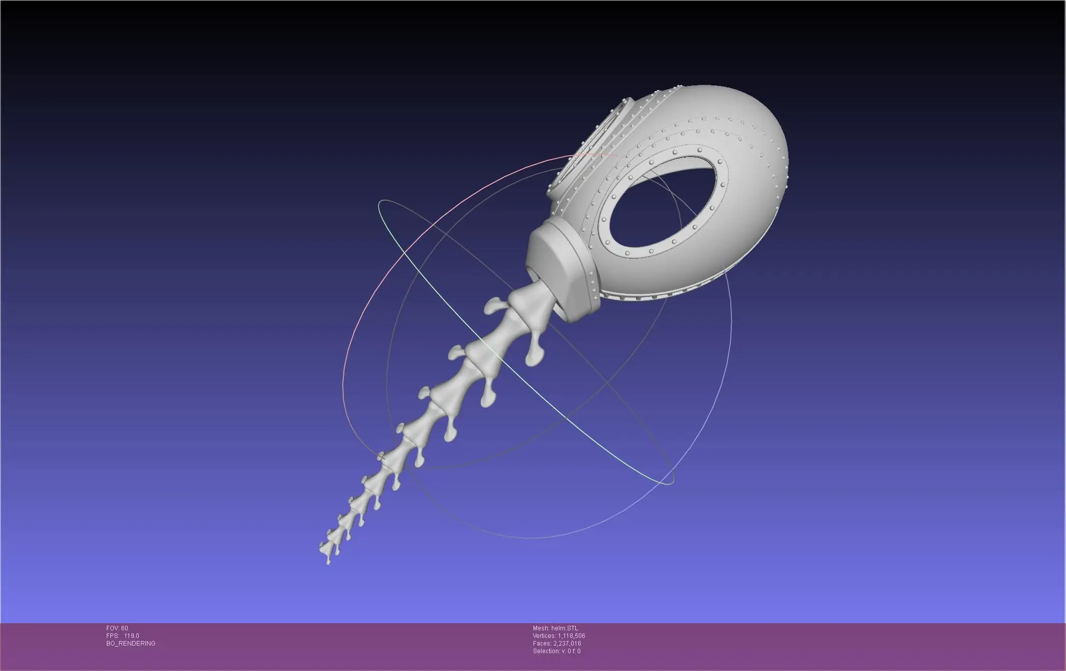 Sandman Helm Printable Assembly