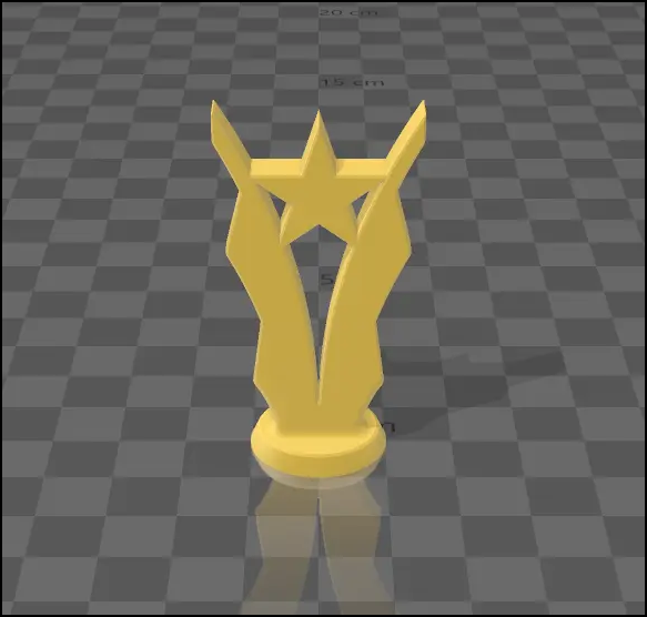 Trophy topper - Star