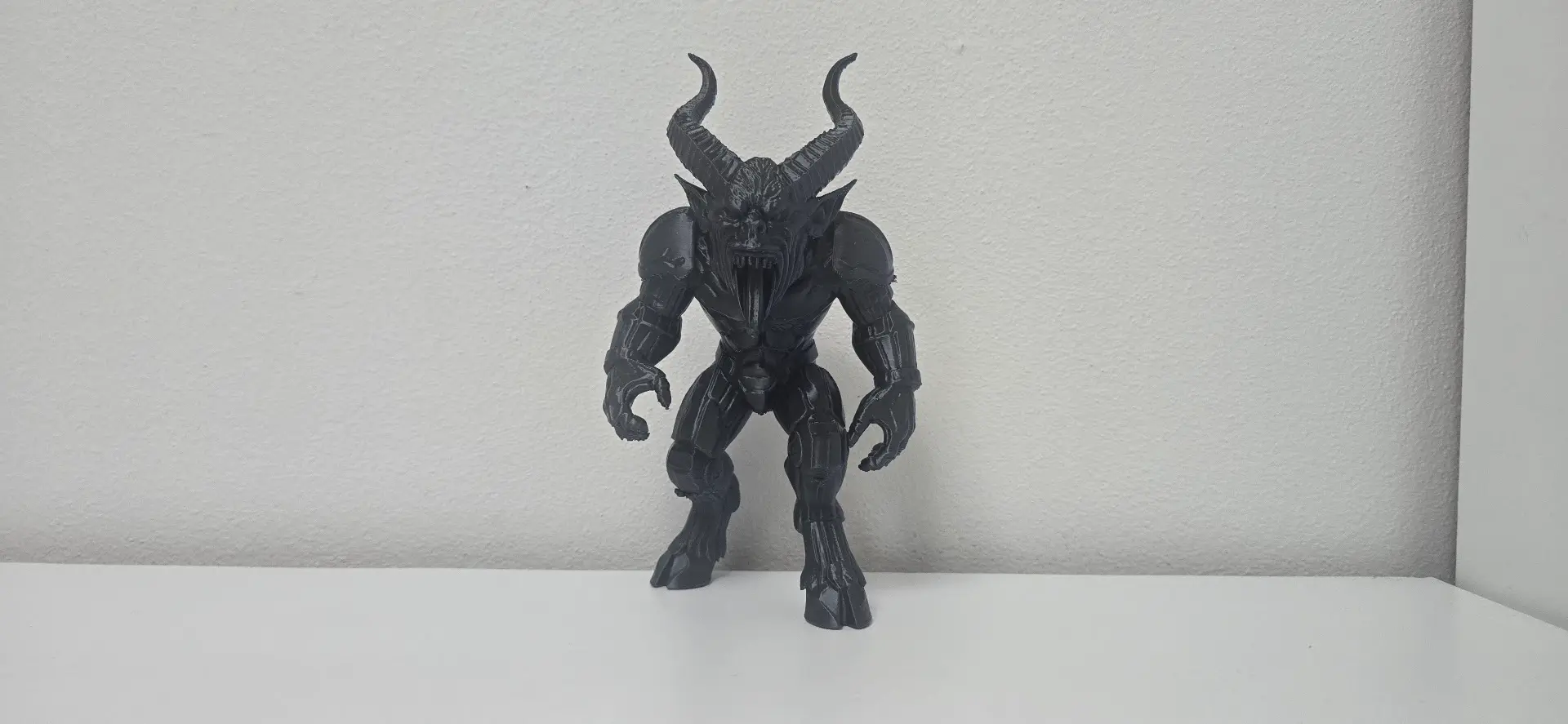 Mecha Demon Snarling Holiday Robot Figure