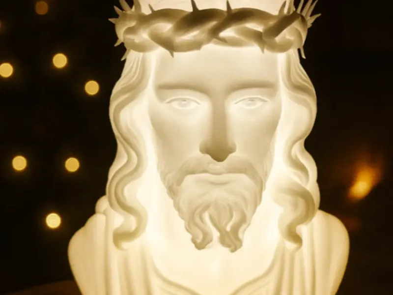 jesus luminária 