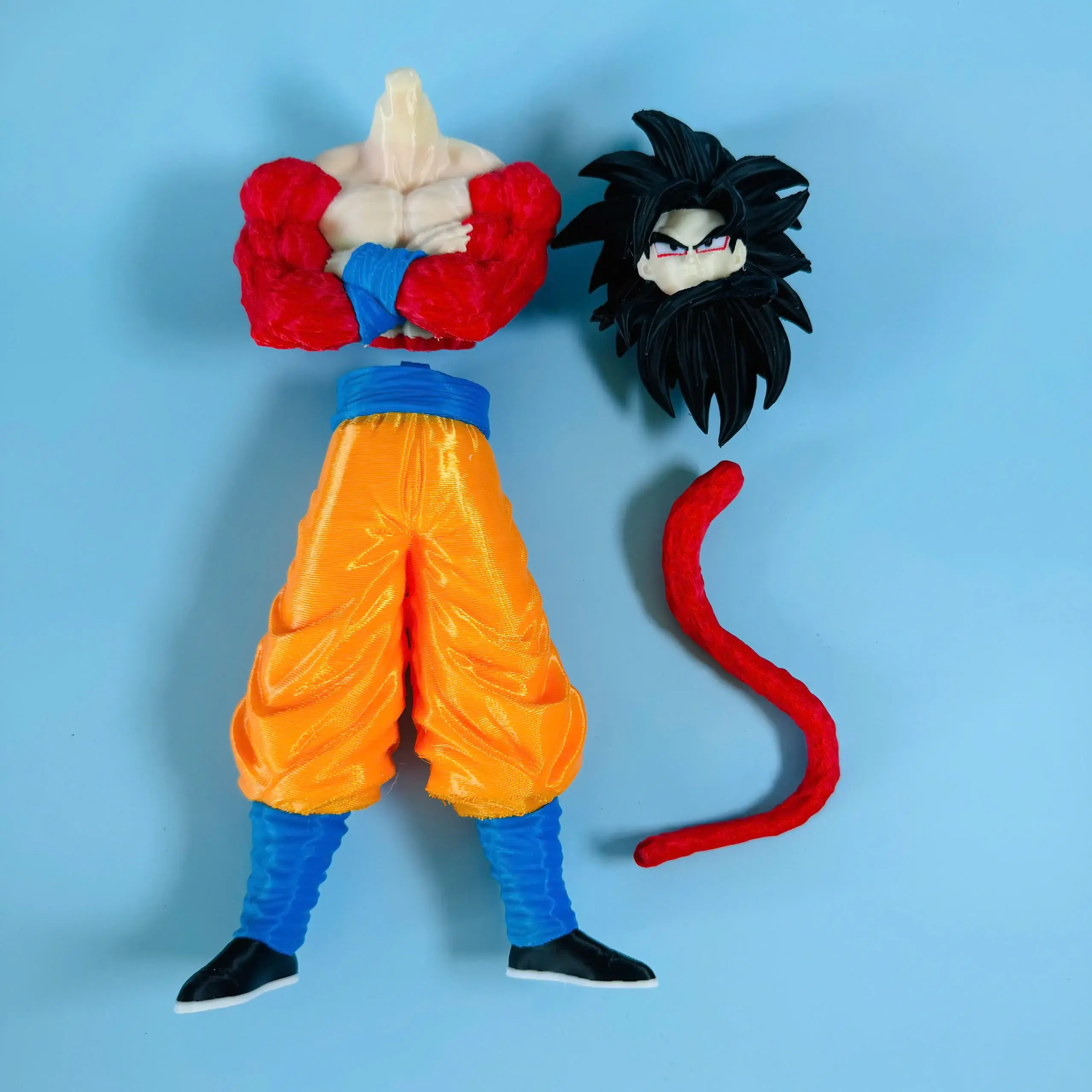 Dragon Ball Goku SSJ4 - Ready for K2 Plus Multicolor