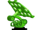 Adjustable robot phone holder-1