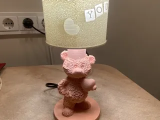 Teddy Bear valentine day themed lithophane lamp base