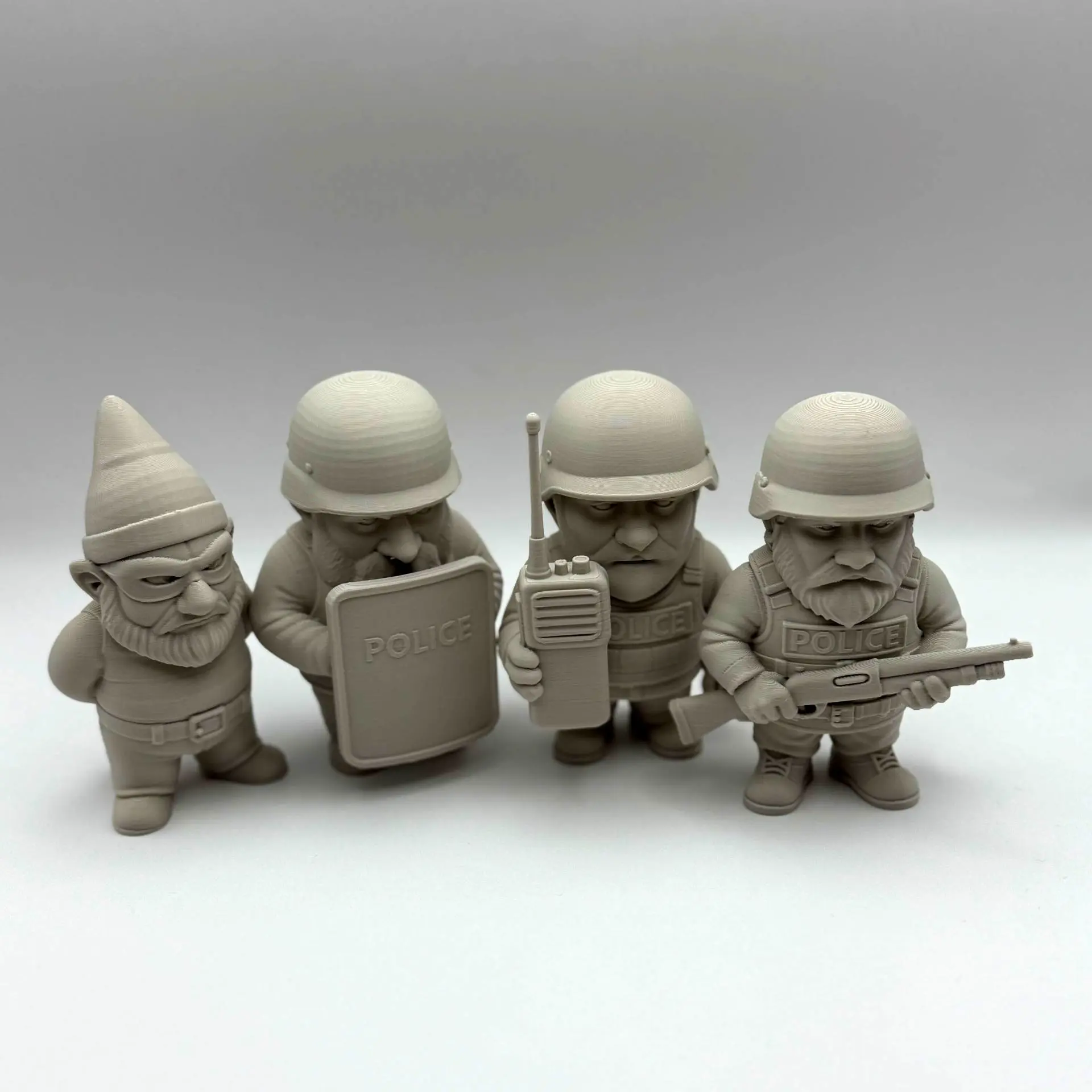 Police Gnomes Collection