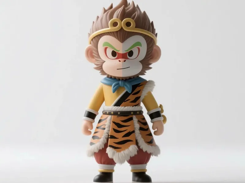 Sun Wukong in stile Chibi