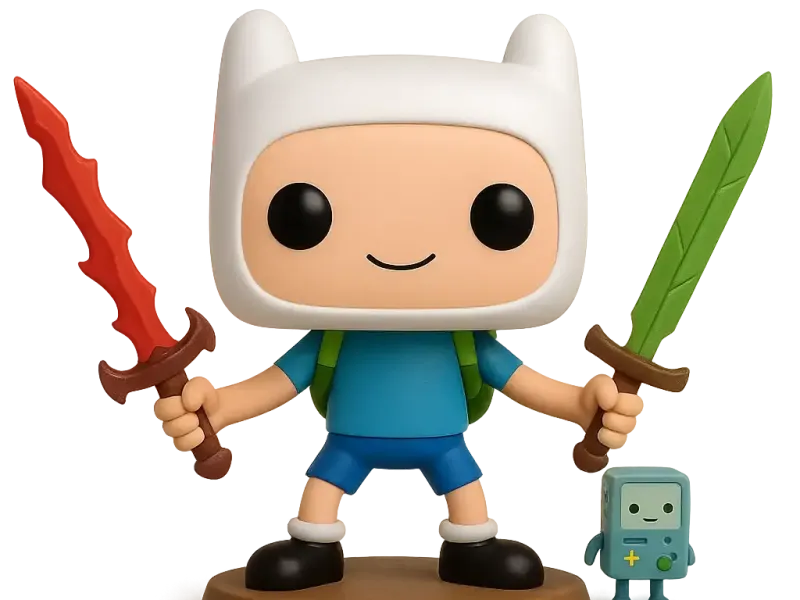 finn con espada demonio y pasto con bmo