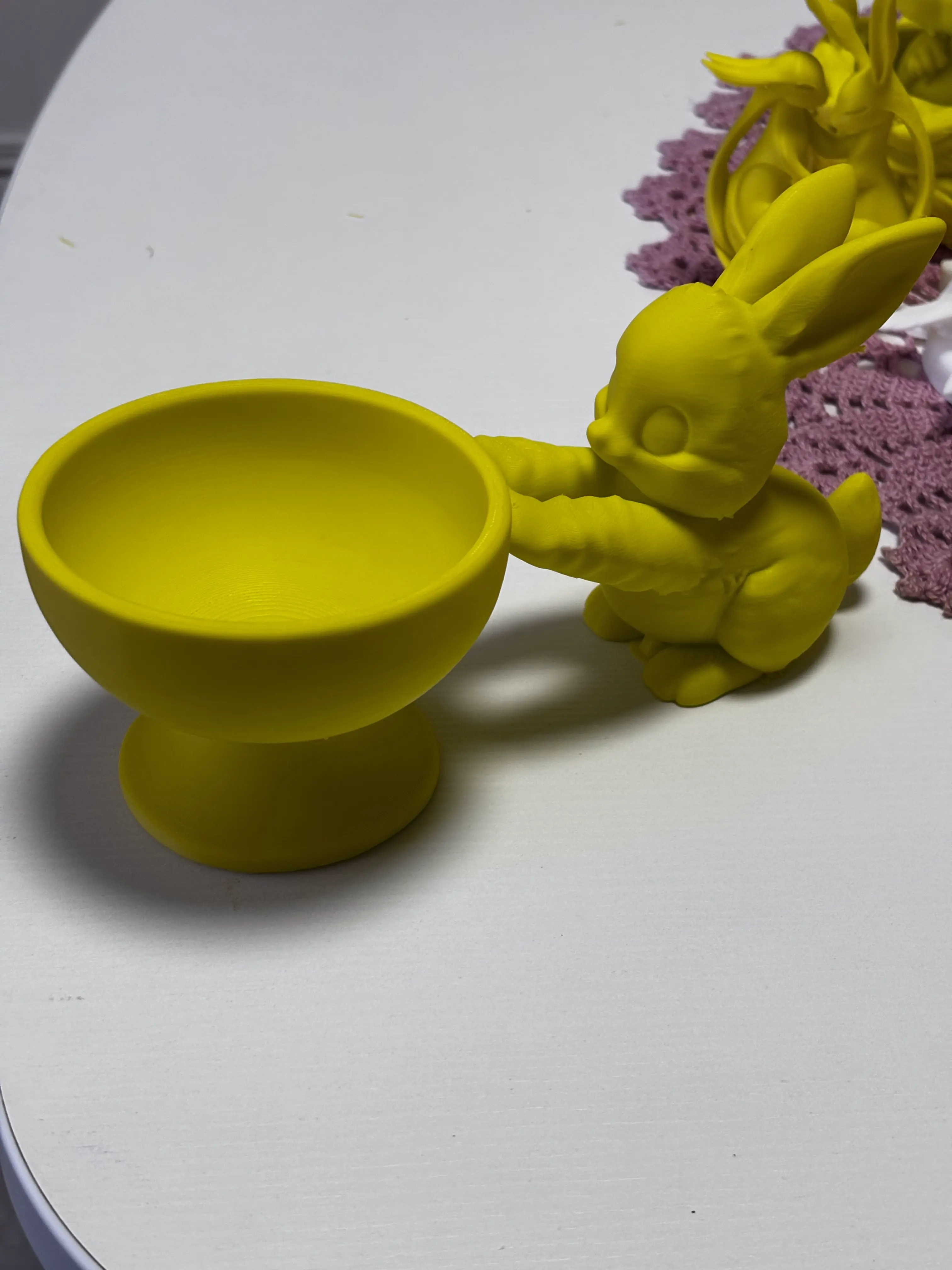 Easter bunny egg holder