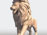 Lion Low Poly-2