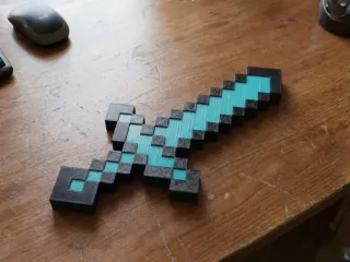 Minecraft Sword (Scalable)