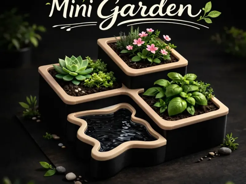 Mini-Garden (Selfwatering)
