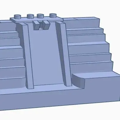 Simple low poly hydro dam