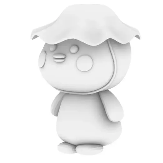 Statuetta di simpatica anatra