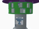 Cornetronix C-910 electromechanical siren-1