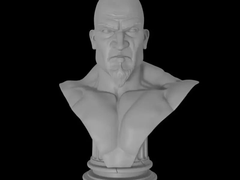Kratos-Statue