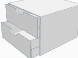 İkili Çekmece - Double Drawer-0