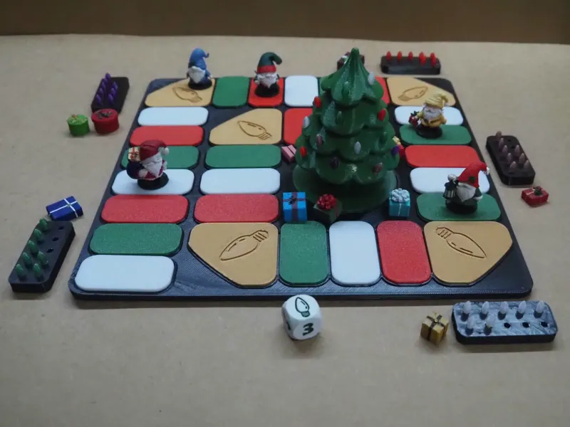Kerstsfeer - bordspel / Christmas atmosphere - board game