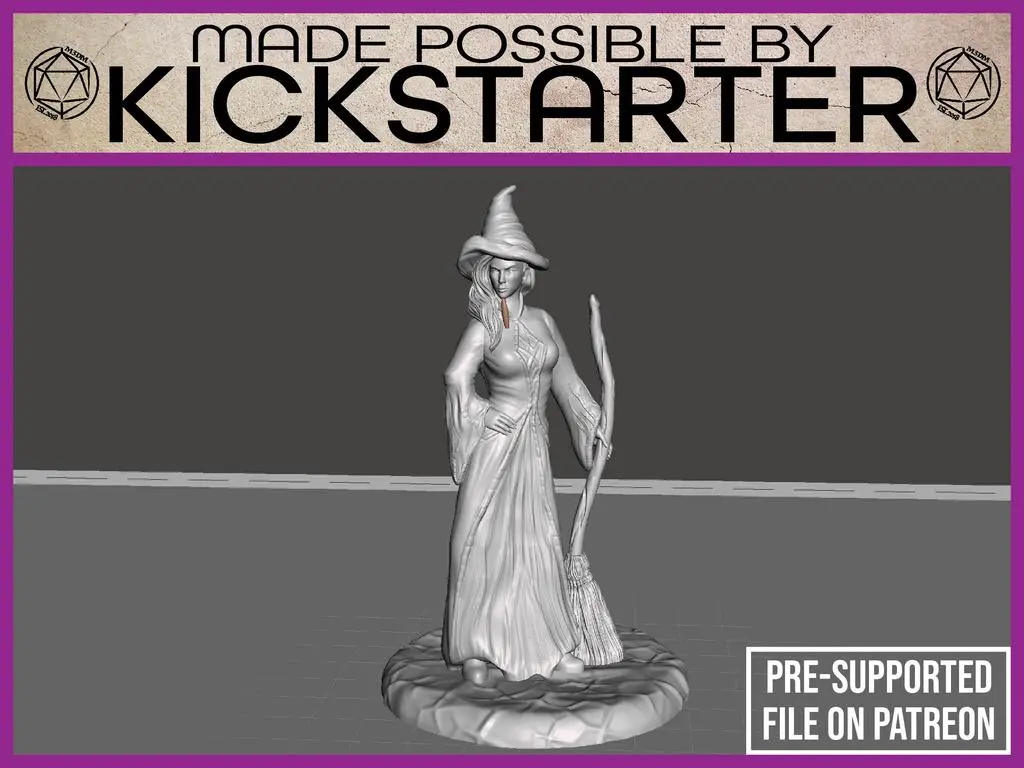 Witch - Tabletop Miniature