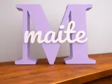 Initial M with the name Maite-1