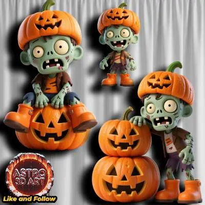Halloween Zombie Set