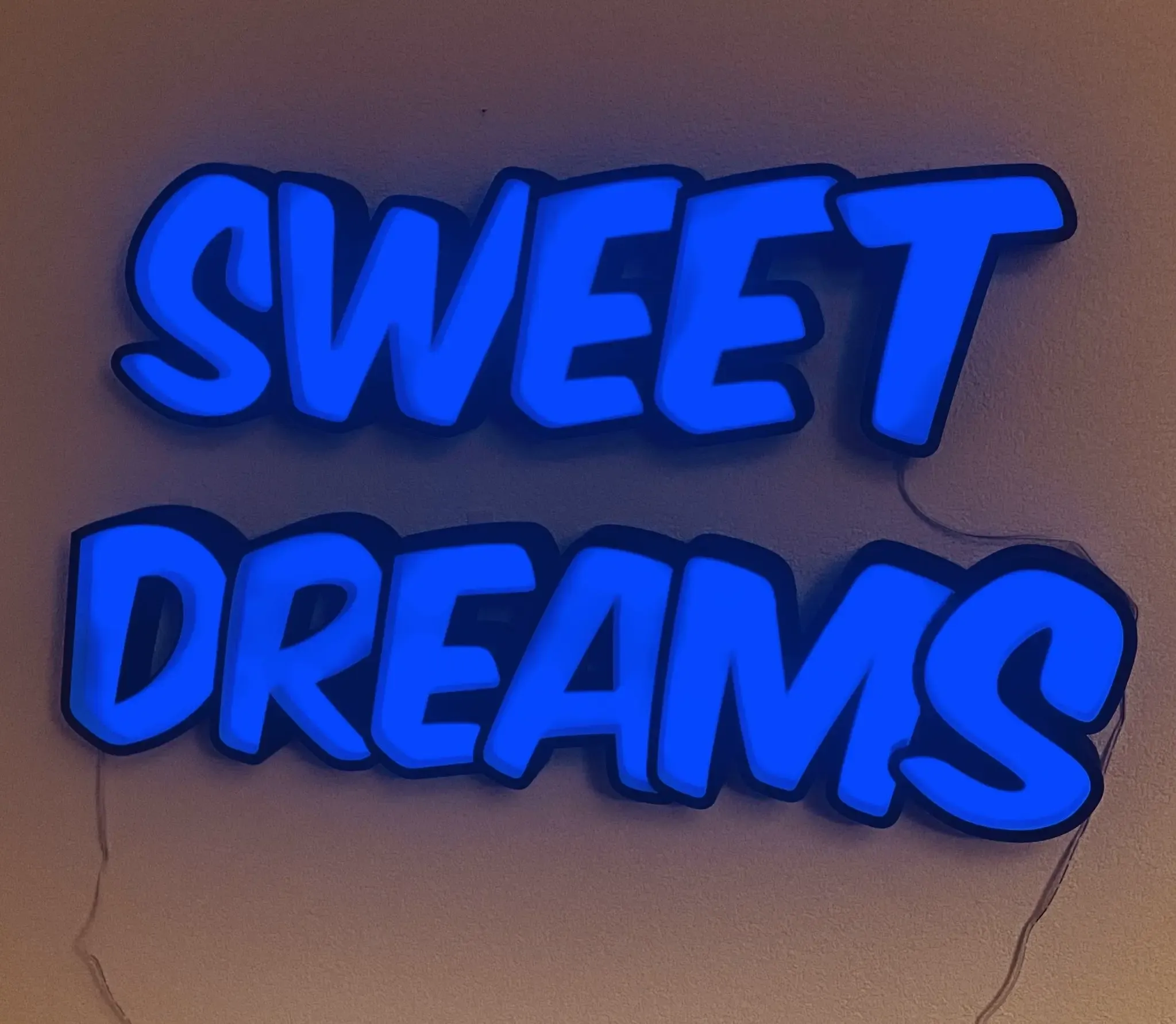 LED Night light „Sweet Dreams“ by ST3MP