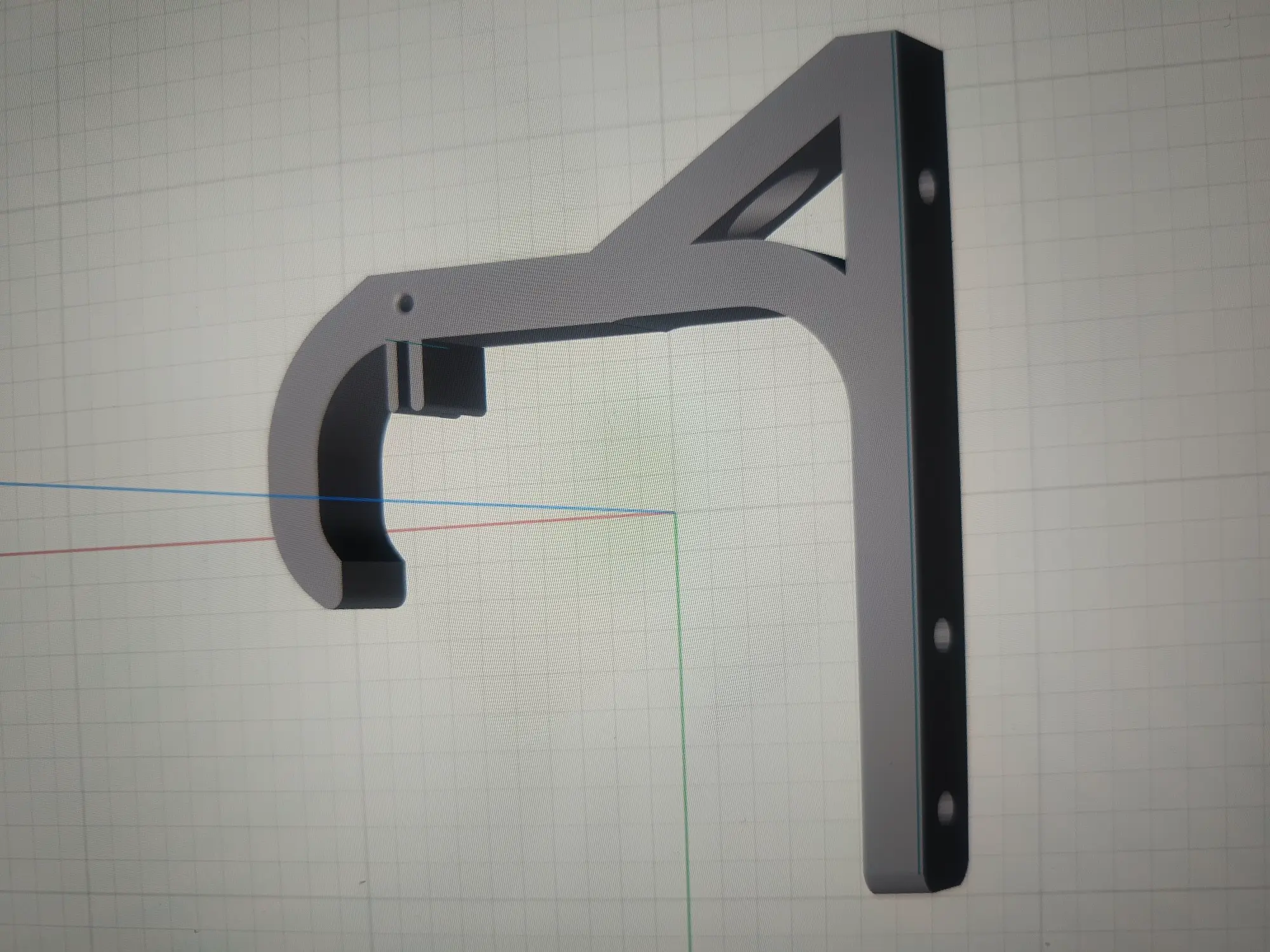 Wall Hook - Heavy-Duty Wall-Mounted Hook for Clothesline