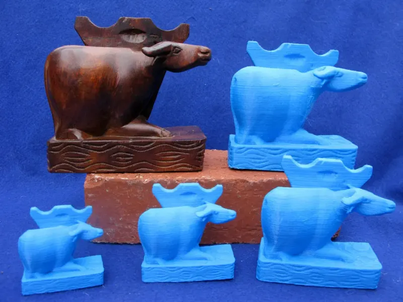 Water Buffalo Book Ends   