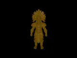 Mayan God Statue-1