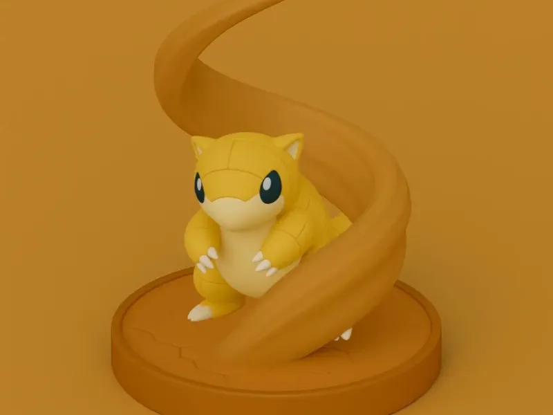 Pokemon battle style - Sandshrew #027