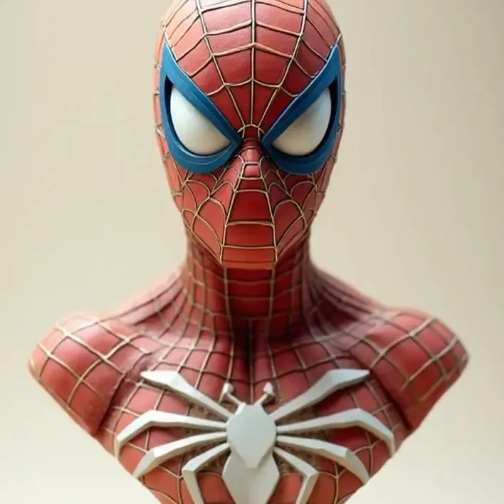 busto homem aranha