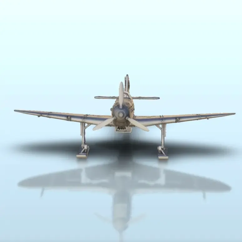Yakovlev Yak-2 (on skis version) - WW2 Terrain plane