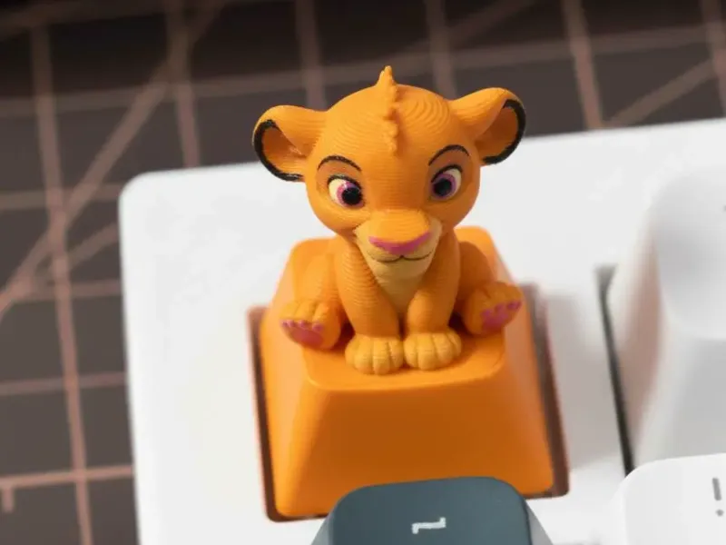 Simba keycap