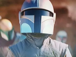 Mandalorian foundling helmet