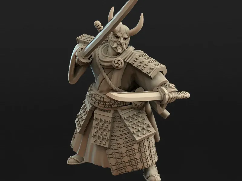 Japanischer Ronin-Held