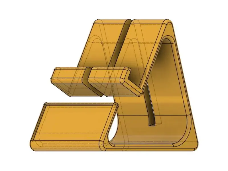 support de téléphone + plaque 