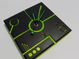 Wall Clock Necron Warhammer-0