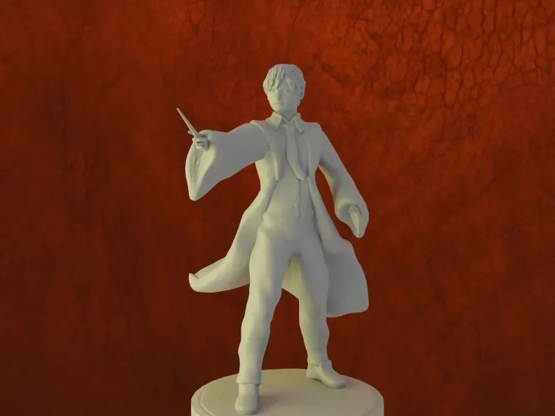 Character Mage from the world of harry potter