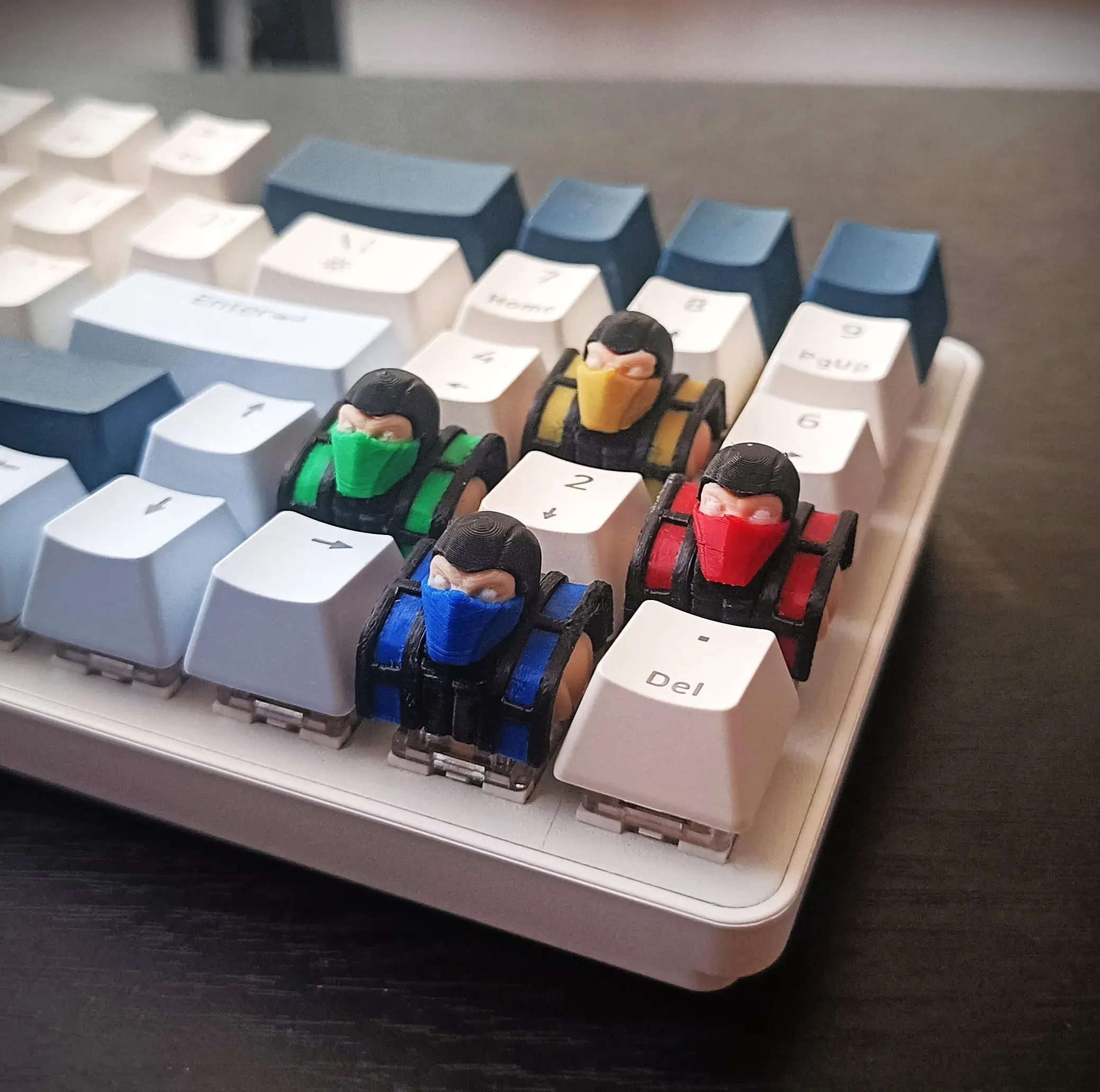 Ninja Mortal Kombat keycap - Mechanical keyboard