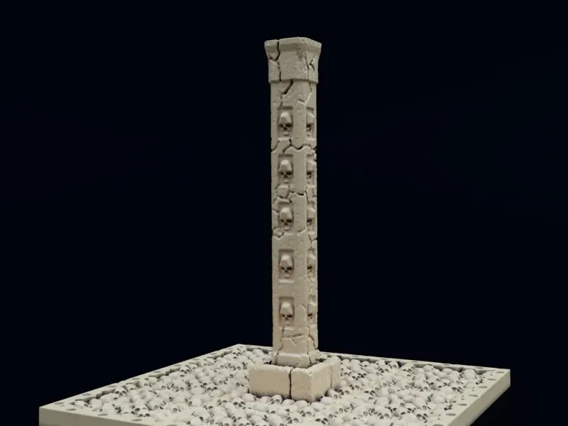 Piastrelle per pavimenti della Necropoli (variante per stampa orizzontale)