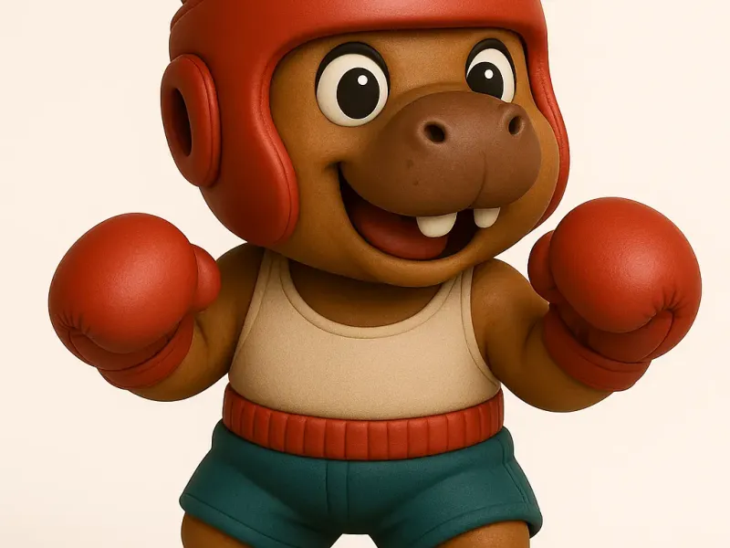 capivara boxe 
