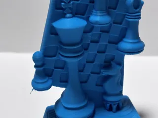 Chess tournament winner trophy