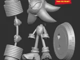 Shadow the Hedgehog lifting weight-2